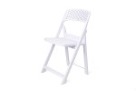 Krzesło składane Flap - biały