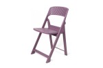 Krzesło składane Flap - fioletowy