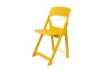 Krzesło składane Flap - żółty