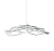 lampa Onda, lampa Gaber, lampa do salonu, lampa wisząca, nowoczesna lampa, włoski design