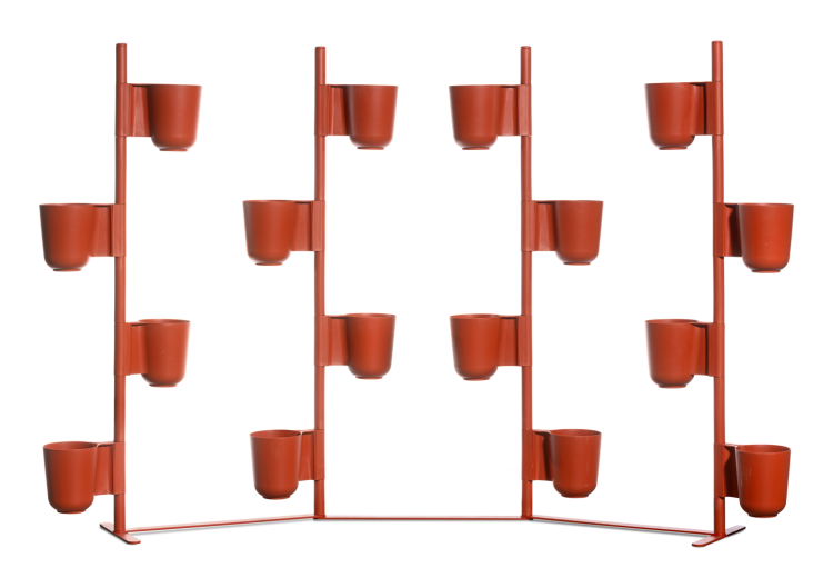 donice Gufo, donice Gaber, moduł z donicami, donice na taras, donice modułowe, nowoczesny design, włoski design