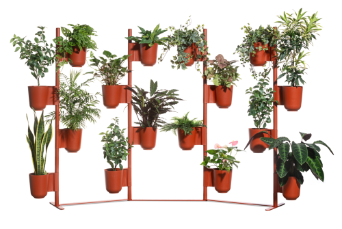 donice Gufo, donice Gaber, moduł z donicami, donice na taras, donice modułowe, nowoczesny design, włoski design