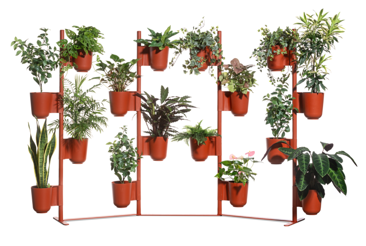 donice Gufo, donice Gaber, moduł z donicami, donice na taras, donice modułowe, nowoczesny design, włoski design