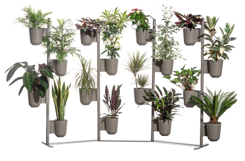 donice Gufo, donice Gaber, moduł z donicami, donice na taras, donice modułowe, nowoczesny design, włoski design