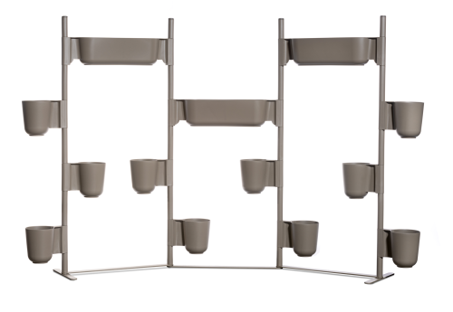 donice Gufo, donice Gaber, moduł z donicami, donice na taras, donice modułowe, nowoczesny design, włoski design