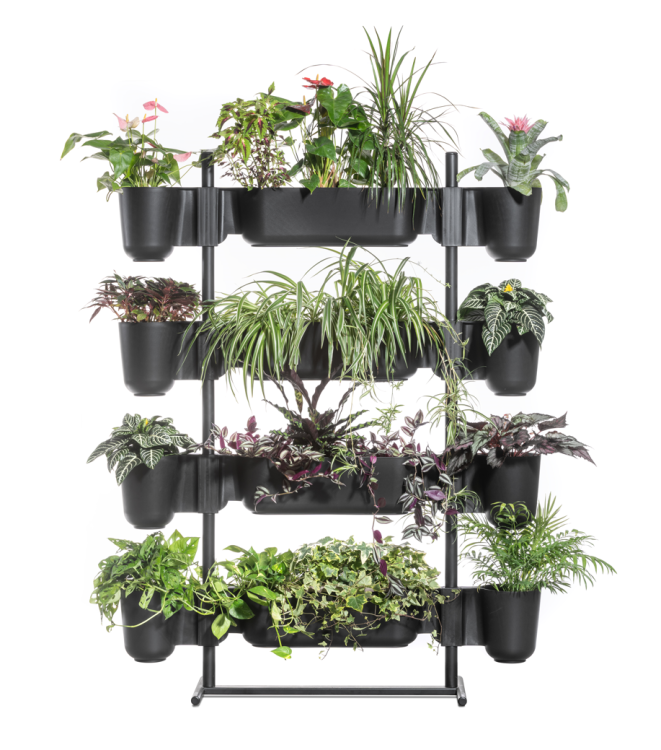 donice Gufo, donice Gaber, moduł z donicami, donice na taras, donice modułowe, nowoczesny design, włoski design