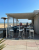 stolik barowy Arket, stolik barowy Gaber, stolik barowy do restauracji, stolik barowy do kawiarni, stolik outdoorowy, stolik na taras, stolik na balkon, stolik do ogródka restauracyjnego