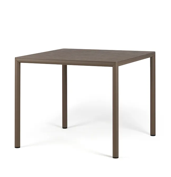stół Piave, Nardi, stół ogrodowy, stół na taras, stół z laminatu, stół aluminiowy, stół odporny na warunki atmosferyczne, odporny na deszcz, odporny na pleśń, odporny na UV, nowoczesny stół, włoski design