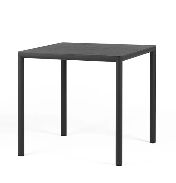 stół Piave, Nardi, stół ogrodowy, stół na taras, stół z laminatu, stół aluminiowy, stół odporny na warunki atmosferyczne, odporny na deszcz, odporny na pleśń, odporny na UV, nowoczesny stół, włoski design