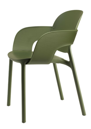 krzesło Hug, krzesło Scab Design, krzesło plastikowe, sztaplowane, skandynawski styl, balkon, taras, kawiarnia