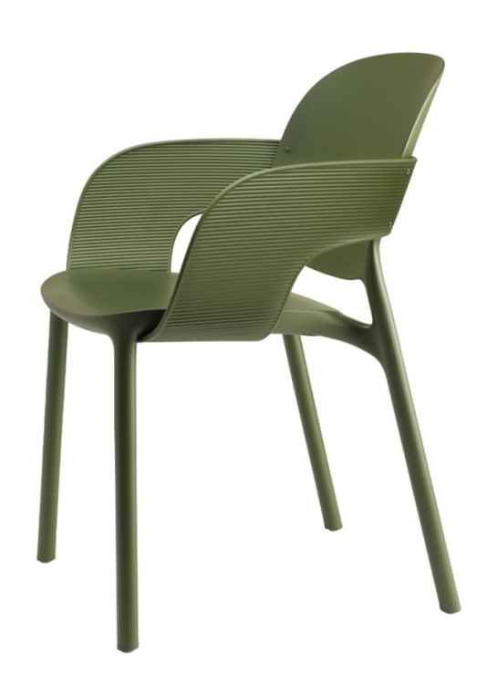 krzesło Hug, krzesło Scab Design, krzesło plastikowe, sztaplowane, skandynawski styl, balkon, taras, kawiarnia