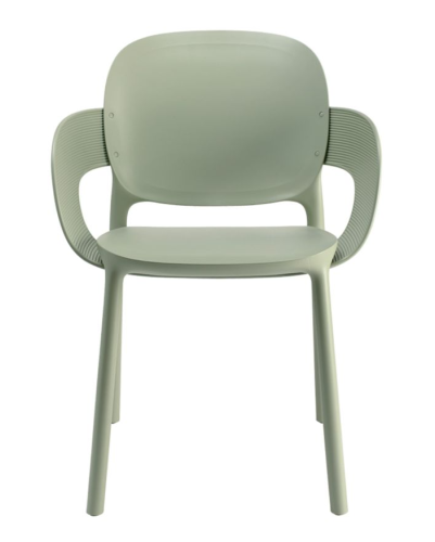 krzesło Hug, krzesło Scab Design, krzesło plastikowe, sztaplowane, skandynawski styl, balkon, taras, kawiarnia