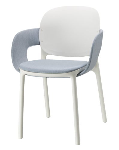 krzesło Hug, krzesło Scab Design, krzesło plastikowe, sztaplowane, skandynawski styl, balkon, taras, kawiarnia