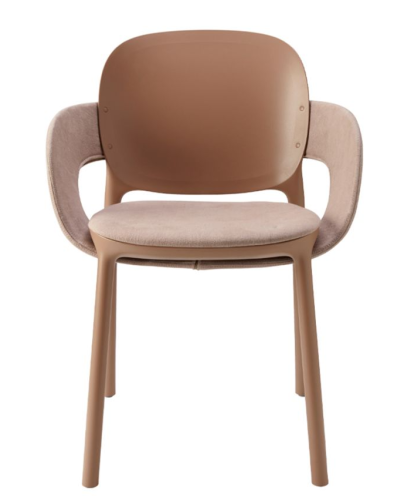 krzesło Hug, krzesło Scab Design, krzesło plastikowe, sztaplowane, skandynawski styl, balkon, taras, kawiarnia