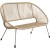 sofa Acapulco, sofa na taras, sofa Kare, sofa na balkon, nowoczesna sofa, sofa boho, sofa pleciona