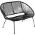 sofa Acapulco, sofa na taras, sofa Kare, sofa na balkon, nowoczesna sofa, sofa boho, sofa pleciona