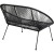 sofa Acapulco, sofa na taras, sofa Kare, sofa na balkon, nowoczesna sofa, sofa boho, sofa pleciona