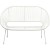 sofa Acapulco, sofa na taras, sofa Kare, sofa na balkon, nowoczesna sofa, sofa boho, sofa pleciona