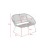 sofa Acapulco, sofa na taras, sofa Kare, sofa na balkon, nowoczesna sofa, sofa boho, sofa pleciona