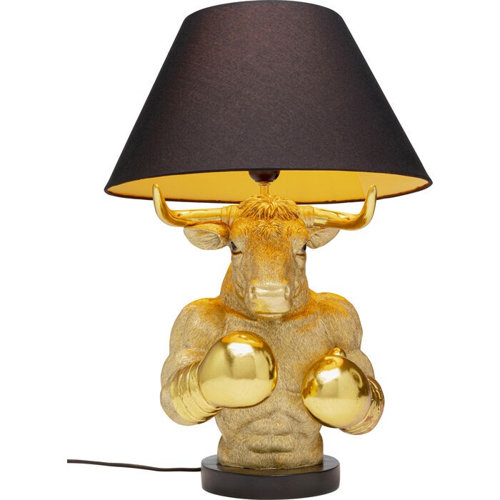 lampa Boxer Bull, lampa Kare, lampa byk, lampa stołowa, lampa Animal, nowoczesna lampa, ekstrawagancka lampa