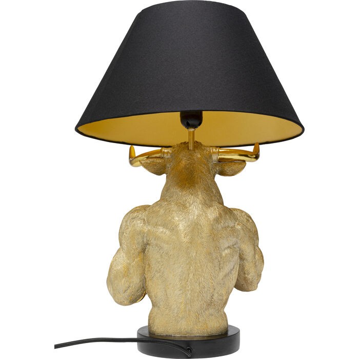 lampa Boxer Bull, lampa Kare, lampa byk, lampa stołowa, lampa Animal, nowoczesna lampa, ekstrawagancka lampa