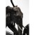 lampa stołowa, Kare Design, Elephant Family, lampa dekoracyjna, egzotyczny styl, rustykalna elegancja, złote wnętrze klosza, czarny klosz, lampa do salonu, lampa do sypialni, lampa do przedpokoju