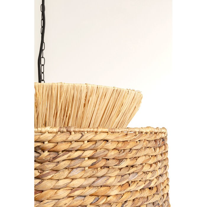 lampa Campo, lampa wisząca Kare, lampa boho, lampa do salonu, lampa do jadalni, lampa z naturalnych materiałów, lampa rattanowa