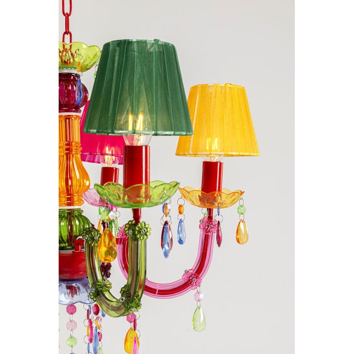 lampa Starlight, lampa Kare, lampa wisząca, kolorowy żyrandol, lampa do salonu, lampa do jadalni, lampa boho