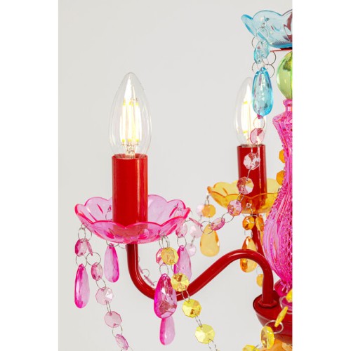 lampa Starlight, lampa Kare, lampa wisząca, kolorowy żyrandol, lampa do salonu, lampa do jadalni, lampa boho