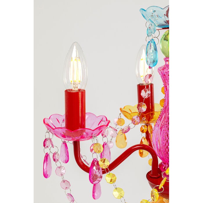 lampa Starlight, lampa Kare, lampa wisząca, kolorowy żyrandol, lampa do salonu, lampa do jadalni, lampa boho