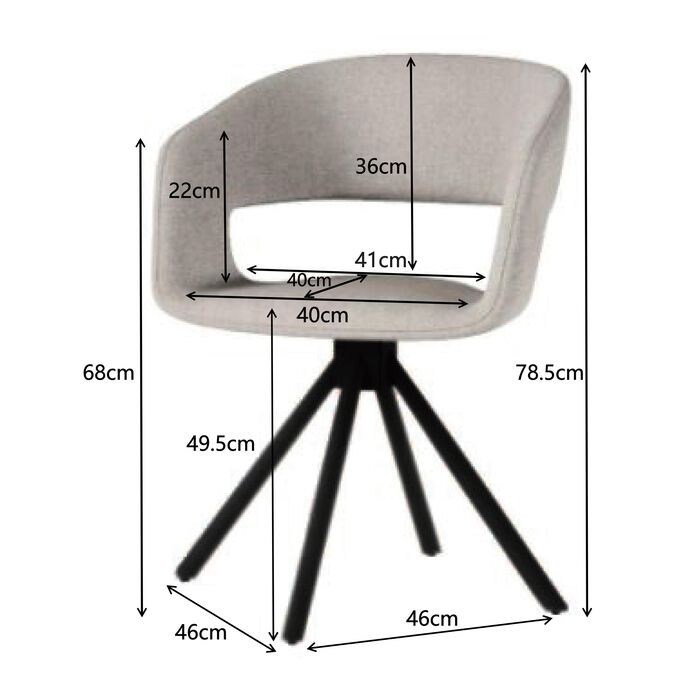 krzesło Gina, krzesło obrotowe Gina, krzesło Kare, krzesło obrotowe, krzesło do jadalni, krzesło do salonu, nowoczesne krzesło, nowoczesny design