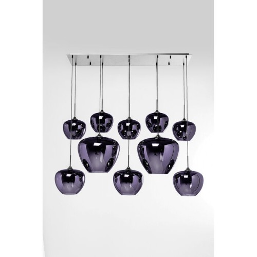 lampa Sphere Night Blue, lampa wisząca, lampa Kare, lampa sufitowa, lampa do salonu, lampa do jadalni, ekstrawagancka lampa, nowoczesna lampa