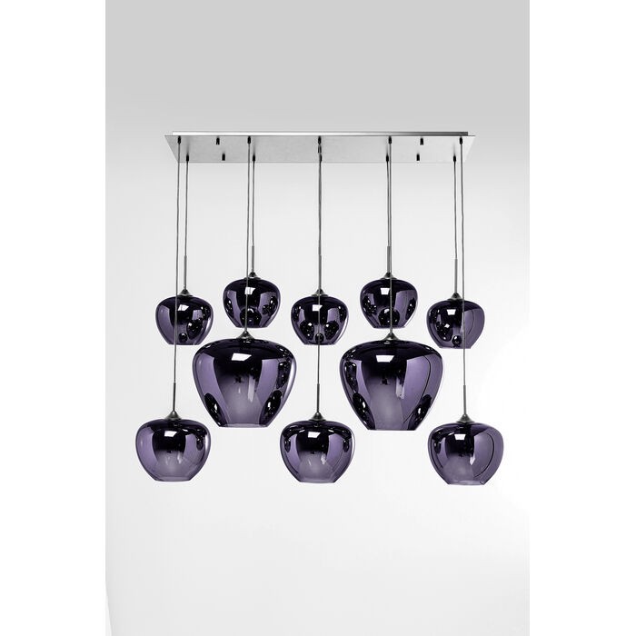 lampa Sphere Night Blue, lampa wisząca, lampa Kare, lampa sufitowa, lampa do salonu, lampa do jadalni, ekstrawagancka lampa, nowoczesna lampa