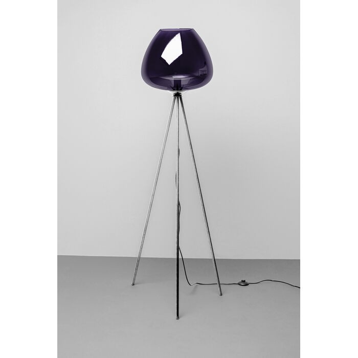 lampa Sphere Night Blue, lampa podłogowa, lampa Kare, lampa do salonu, lampa do jadalni, ekstrawagancka lampa, nowoczesna lampa