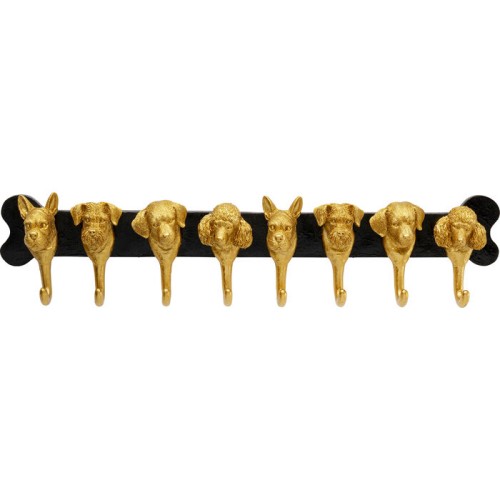 wieszak Dog Family, wieszak Kare, wieszak ścienny, wieszak Animals, wieszak pieski, nowoczesny wieszak, złoty wieszak
