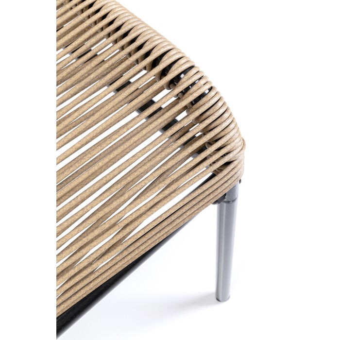 stołek Acapulco, pufa Acapulco, stołek Kare, stołek na taras, stołek na balkon, stołek pleciony, nowoczesny design