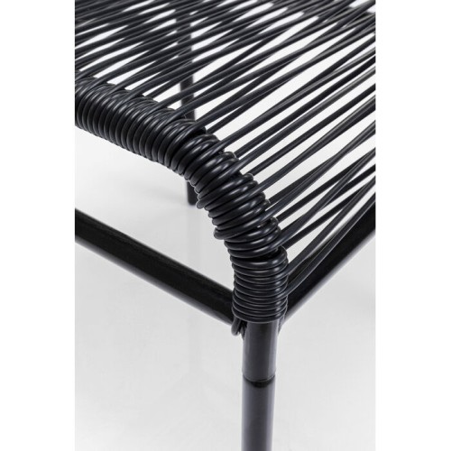 stołek Acapulco, pufa Acapulco, stołek Kare, stołek na taras, stołek na balkon, stołek pleciony, nowoczesny design