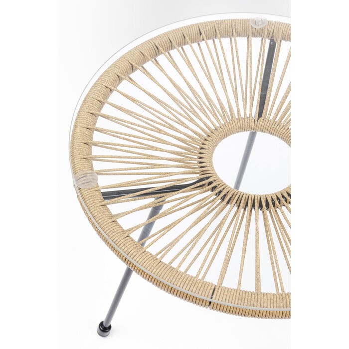 stolik kawowy Acapulco, stolik kawowy Kare, stolik kawowy na taras, stolik na balkon, nowoczesny design, stolik w stylu boho