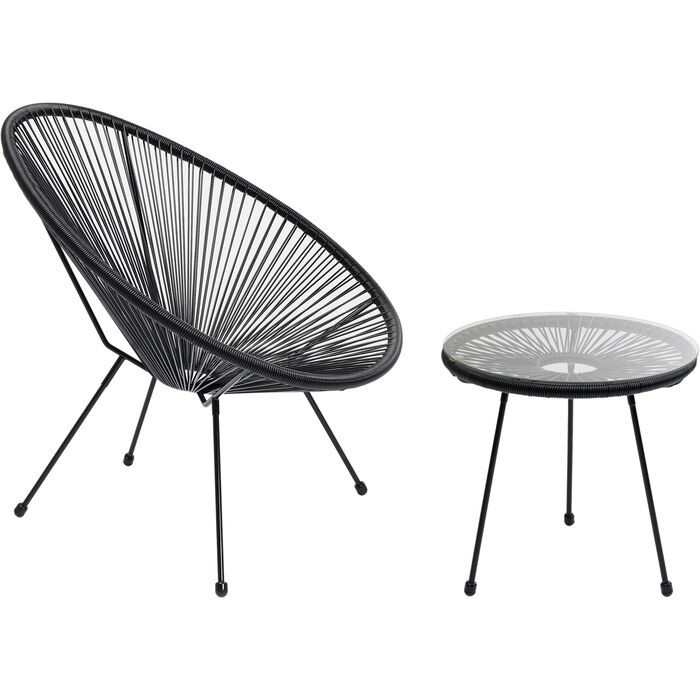 stolik kawowy Acapulco, stolik kawowy Kare, stolik kawowy na taras, stolik na balkon, nowoczesny design, stolik w stylu boho