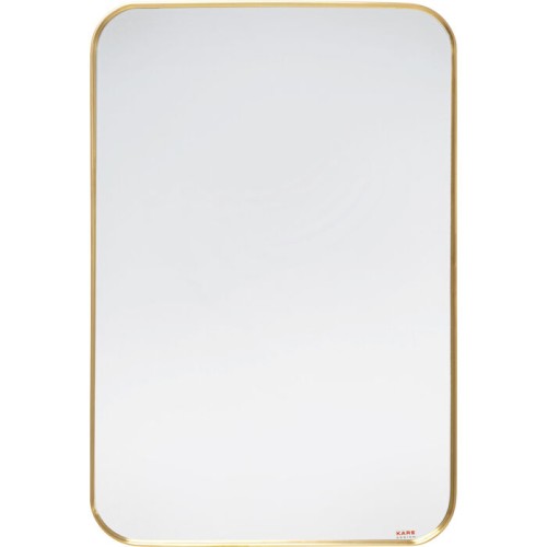 lustro Simply, lustro Kare, lustro prostokątne, lustro złota rama, lustro do salonu, lustro do przedpokoju, nowoczesne lustro, eleganckie lustro