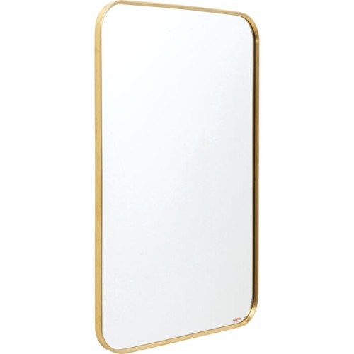 lustro Simply, lustro Kare, lustro prostokątne, lustro złota rama, lustro do salonu, lustro do przedpokoju, nowoczesne lustro, eleganckie lustro