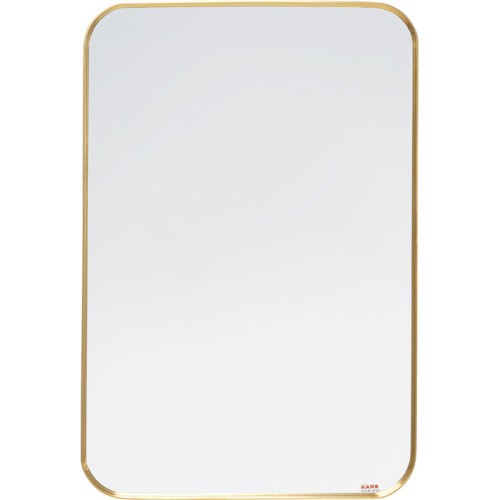 lustro Simply, lustro Kare, lustro prostokątne, lustro złota rama, lustro do salonu, lustro do przedpokoju, nowoczesne lustro, eleganckie lustro