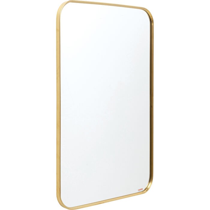 lustro Simply, lustro Kare, lustro prostokątne, lustro złota rama, lustro do salonu, lustro do przedpokoju, nowoczesne lustro, eleganckie lustro