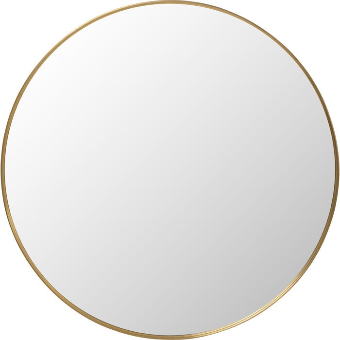 lustro Simply, lustro Kare, lustro okrągłe, lustro złota rama, lustro do salonu, lustro do przedpokoju, nowoczesne lustro, eleganckie lustro