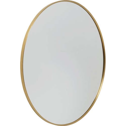 lustro Simply, lustro Kare, lustro okrągłe, lustro złota rama, lustro do salonu, lustro do przedpokoju, nowoczesne lustro, eleganckie lustro