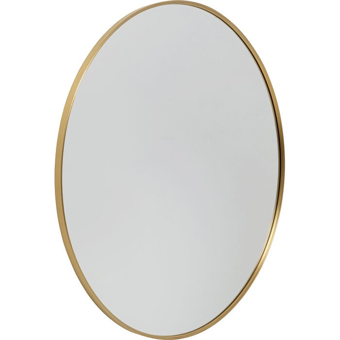 lustro Simply, lustro Kare, lustro okrągłe, lustro złota rama, lustro do salonu, lustro do przedpokoju, nowoczesne lustro, eleganckie lustro