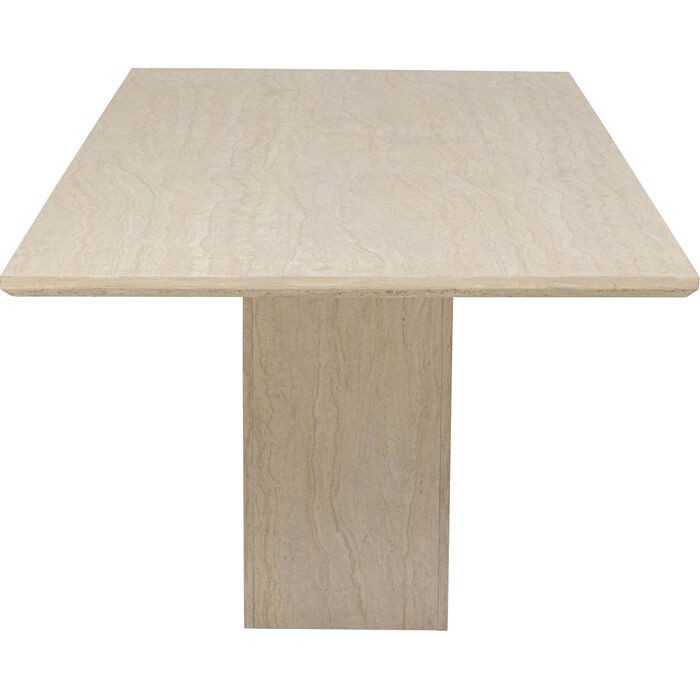 stół Travertino, stół Kare, stół do jadalni, nowoczesny stół, stół z imitacji kamienia, nowoczesny stół, nowoczesny design