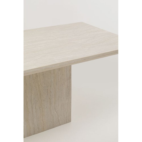 stół Travertino, stół Kare, stół do jadalni, nowoczesny stół, stół z imitacji kamienia, nowoczesny stół, nowoczesny design