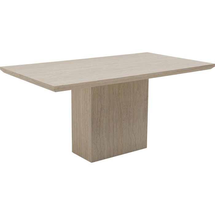 stół Travertino, stół Kare, stół do jadalni, nowoczesny stół, stół z imitacji kamienia, nowoczesny stół, nowoczesny design