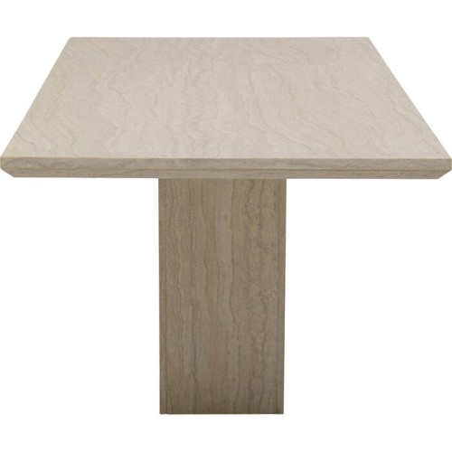 stół Travertino, stół Kare, stół do jadalni, nowoczesny stół, stół z imitacji kamienia, nowoczesny stół, nowoczesny design